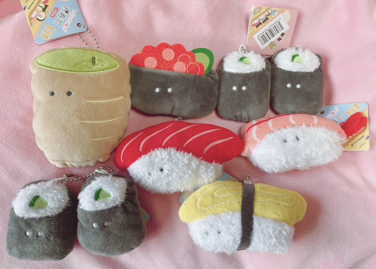 Amazon.co.jp: つぶらな瞳のお寿司 ぬいぐるみマスコット かっぱ